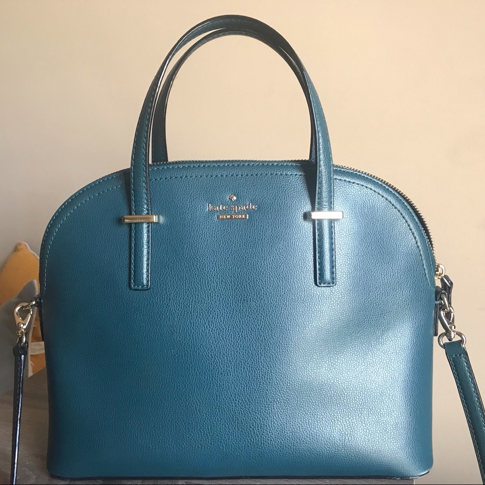 LIKE NEW KATE SPADE CARLI EMERALD FOREST